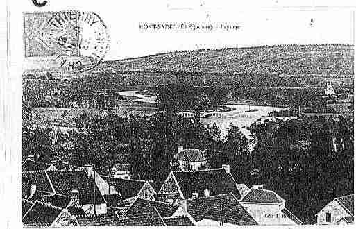 Ville de MONTSAINTPERE Carte postale ancienne