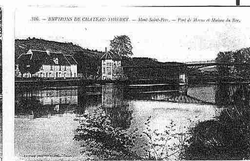 Ville de MONTSAINTPERE Carte postale ancienne