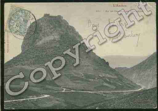 Ville de MONTSEGUR Carte postale ancienne