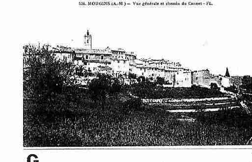 Ville de MOUGINS Carte postale ancienne