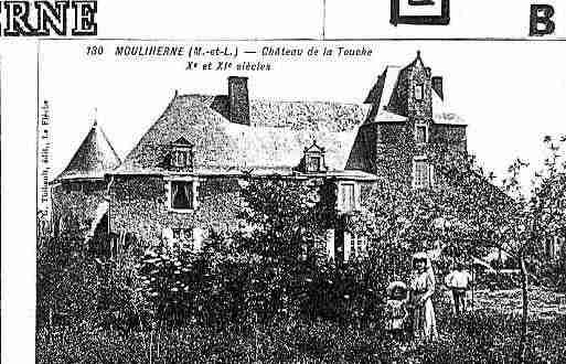 Ville de MOULIHERNE Carte postale ancienne