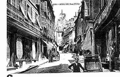 Ville de MOULINS Carte postale ancienne