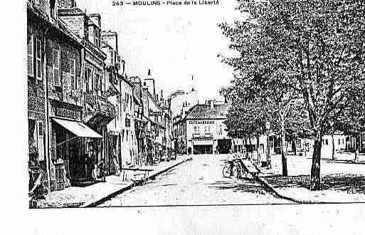 Ville de MOULINS Carte postale ancienne