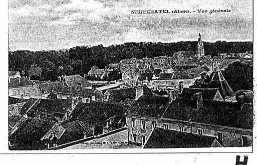 Ville de NEUFCHATELSURAISNE Carte postale ancienne