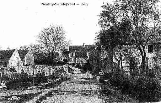 Ville de NEUILLYSAINTFRONT Carte postale ancienne