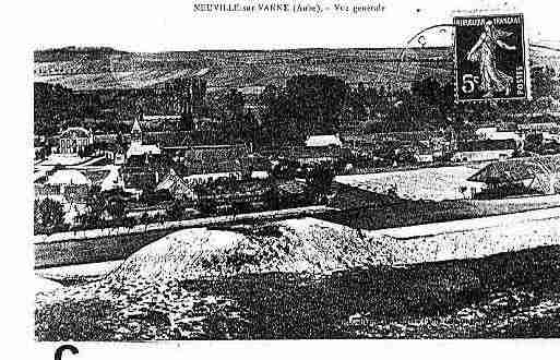 Ville de NEUVILLESURVANNE Carte postale ancienne