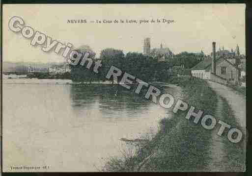 Ville de NEVERS Carte postale ancienne