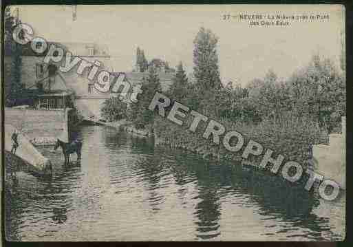 Ville de NEVERS Carte postale ancienne