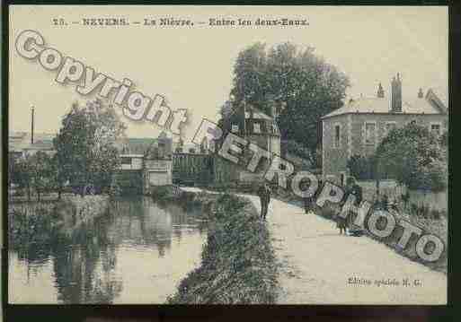 Ville de NEVERS Carte postale ancienne