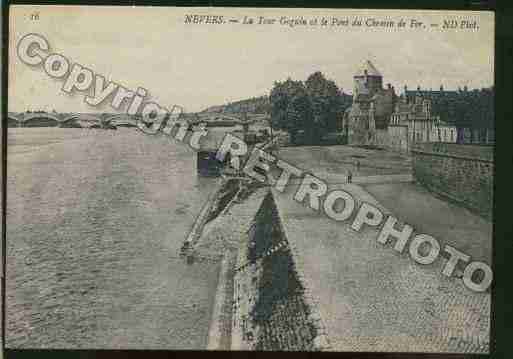 Ville de NEVERS Carte postale ancienne