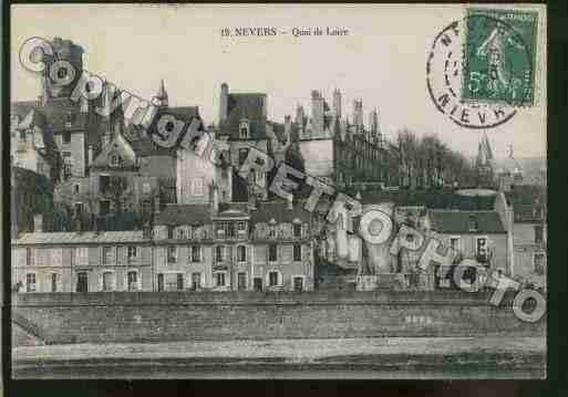 Ville de NEVERS Carte postale ancienne