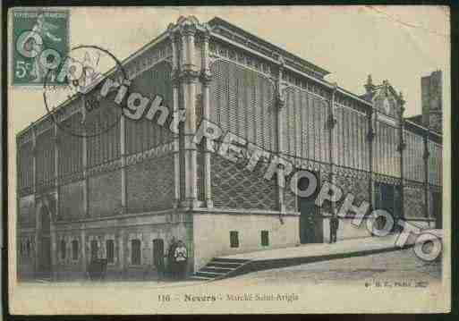 Ville de NEVERS Carte postale ancienne