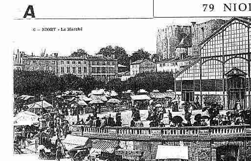 Ville de NIORT Carte postale ancienne