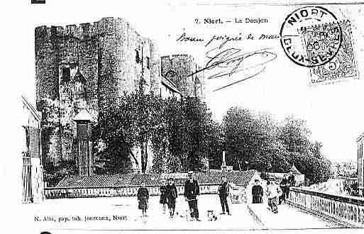 Ville de NIORT Carte postale ancienne