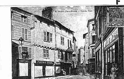 Ville de NIORT Carte postale ancienne