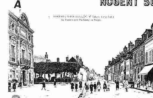 Ville de NOGENTSURSEINE Carte postale ancienne