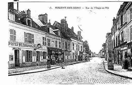 Ville de NOGENTSURSEINE Carte postale ancienne