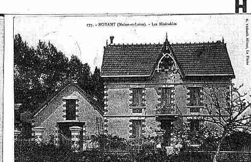 Ville de NOYANT Carte postale ancienne