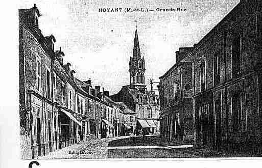 Ville de NOYANTLAPLAINE Carte postale ancienne