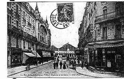 Ville de ORLEANS Carte postale ancienne