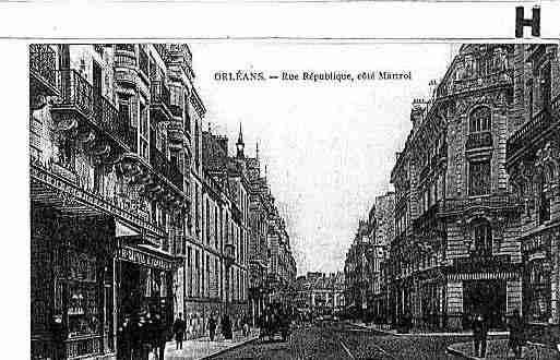 Ville de ORLEANS Carte postale ancienne