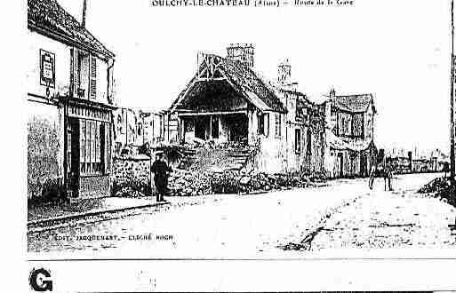 Ville de OULCHYLECHATEAU Carte postale ancienne