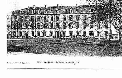 Ville de PAMIERS Carte postale ancienne