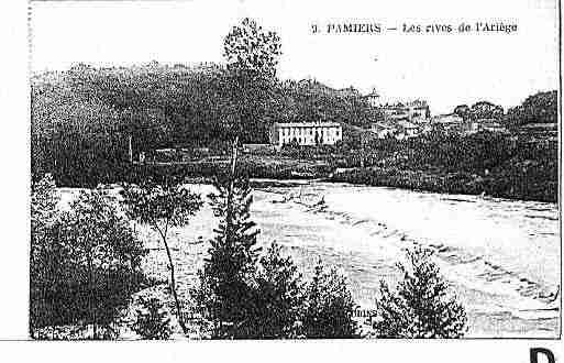 Ville de PAMIERS Carte postale ancienne