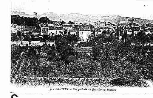 Ville de PAMIERS Carte postale ancienne