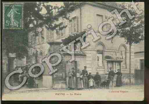 Ville de PAYNS Carte postale ancienne