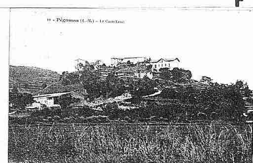 Ville de PEGOMAS Carte postale ancienne