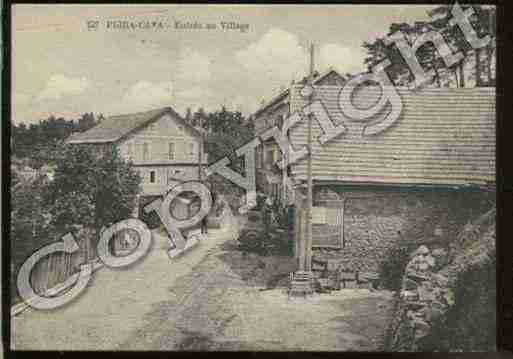 Ville de PEIRACAVA Carte postale ancienne