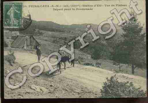 Ville de PEIRACAVA Carte postale ancienne