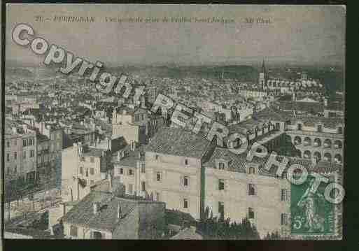 Ville de PERPIGNAN Carte postale ancienne