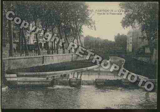 Ville de PERPIGNAN Carte postale ancienne