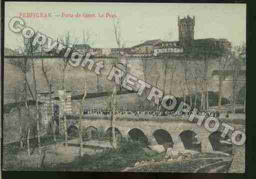 Ville de PERPIGNAN Carte postale ancienne