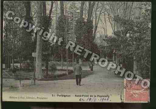 Ville de PERPIGNAN Carte postale ancienne