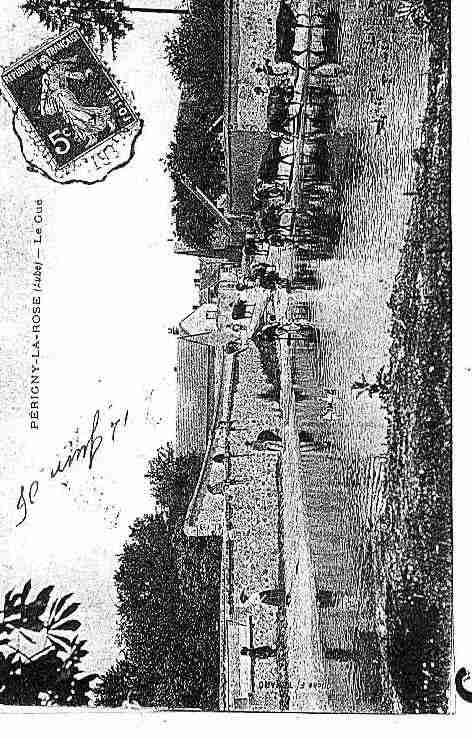 Ville de PETITMESNIL Carte postale ancienne