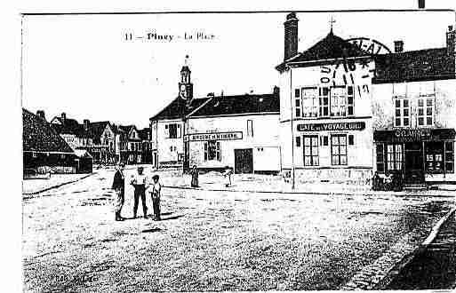 Ville de PINEY Carte postale ancienne