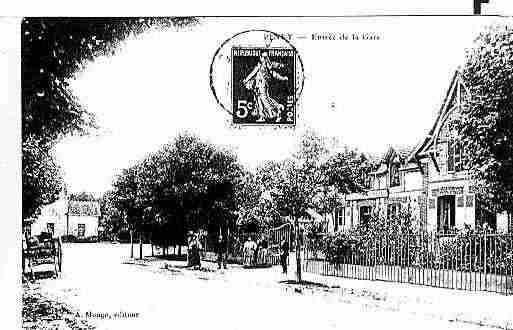 Ville de PINEY Carte postale ancienne