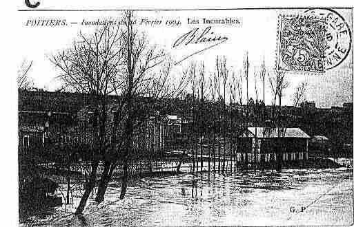 Ville de POITIERS Carte postale ancienne