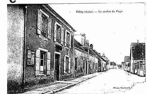 Ville de POLISY Carte postale ancienne