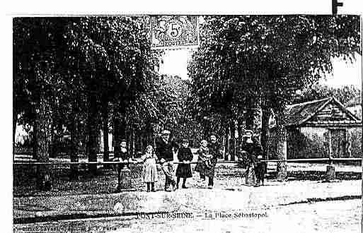 Ville de PONTSURSEINE Carte postale ancienne