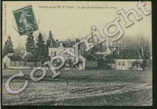 Ville de POUANLESVALLEES Carte postale ancienne