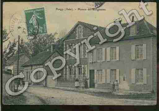 Ville de POUGY Carte postale ancienne