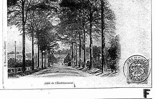 Ville de PREMONTRE Carte postale ancienne