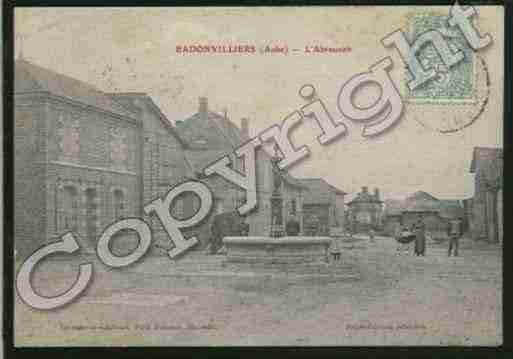 Ville de RADONVILLIERS Carte postale ancienne