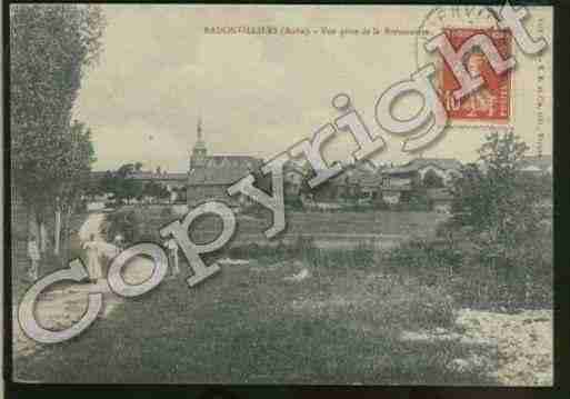 Ville de RADONVILLIERS Carte postale ancienne