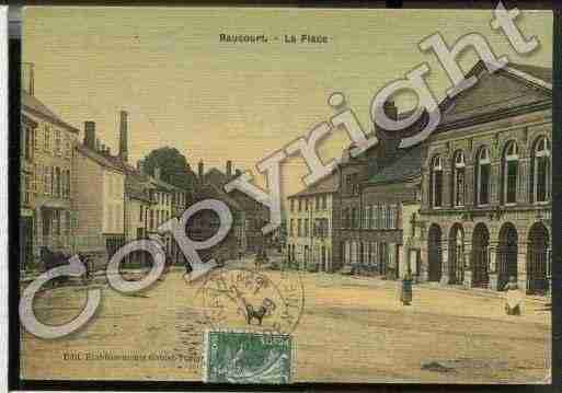 Ville de RAUCOURTETFLABA Carte postale ancienne