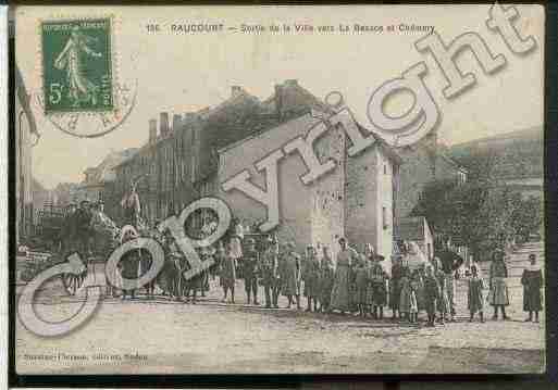 Ville de RAUCOURTETFLABA Carte postale ancienne